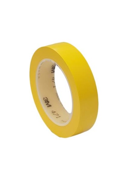 471 12 mm*33 mt Sarı Vinil Bant