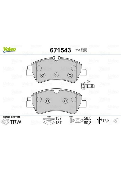 Arka Balata Ford Tourneo Custom-Transit Custom 2.2 Tdci 12 18051