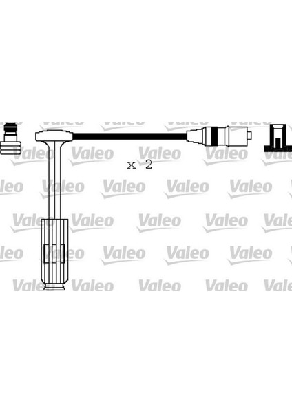 Atesleme Kablosu Seti Mercedes M111 W202 S202 C208 A208 W210 S210 W163 R170 18051