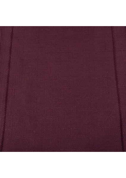 Soft Jakarlı Dokuma Runner - Mürdüm - 35X140 cm