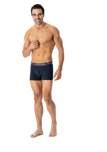 Erkek Bordo-Lacivert-Baskılı 3'lü Boxer indirimleri