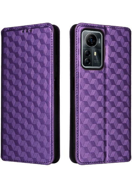 Zte Blade A72S 3D Desen Cüzdan Kart Yuvaları Tutucu Manyetik Pu (Yurt Dışından) modelleri