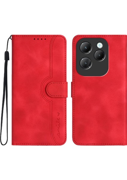 Infinix Sıcak 40 Vaka Dahili Mıknatıs Kapak Cüzdan Premium Pu ile Uyumlu (Yurt Dışından)