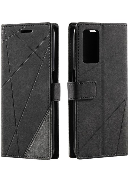 Oppo A54 4G/A16/CASE 5g Manyetik Pu Deri Cüzdan Flip Folio Kart Için Kılıf (Yurt Dışından)