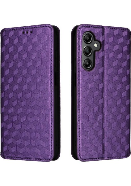 Samsung Galaxy A15 Için Kılıf 4g/5g Cüzdan Kart Yuvaları Tutucu Pu Deri (Yurt Dışından)