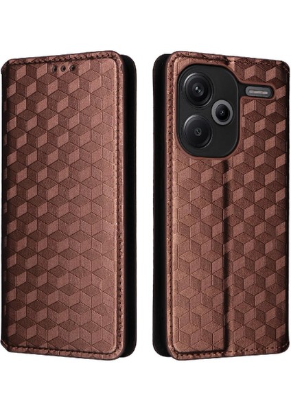 Xiaomi Not 13 Pro Artı 5g Manyetik Kapatma 3D Desen Kart Yuvaları (Yurt Dışından)