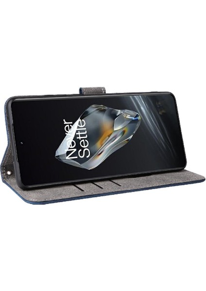 Oneplus 12R 5g Flip Folio Cüzdan Pu Deri Rfıd Engelleme Kapatma (Yurt Dışından)