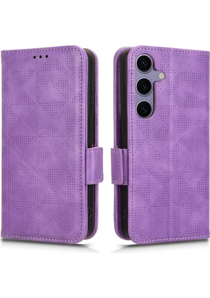 Samsung Galaxy S24 5g Görüntüleme Için Kılıf Standı Cüzdan Kapak Çevirin 3 Kart Pu (Yurt Dışından)