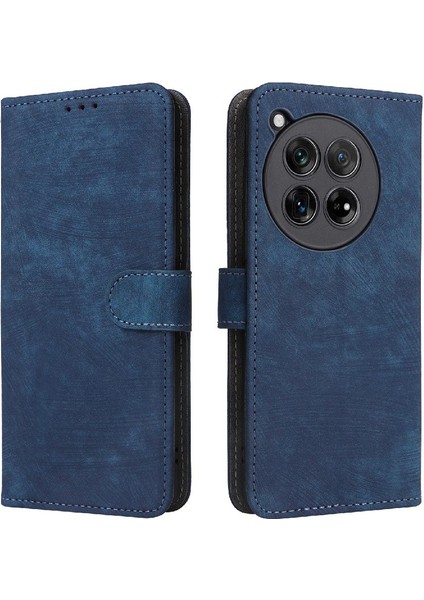 Oneplus 12R 5g Flip Folio Cüzdan Pu Deri Rfıd Engelleme Kapatma (Yurt Dışından)
