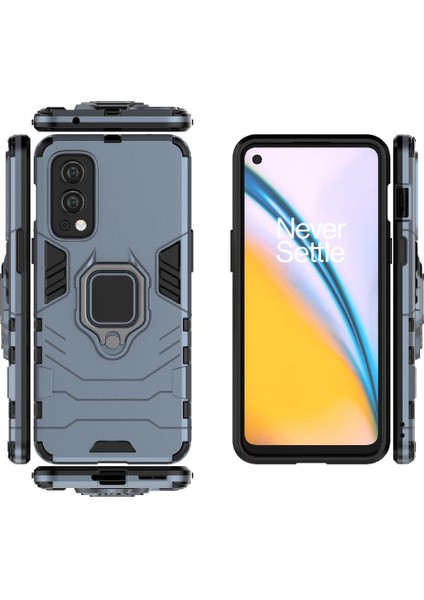 Oneplus Nord 2 5g Için Kılıf 360 &deg; Dönen Halka Askeri Damla Koruma (Yurt Dışından) fırsatları