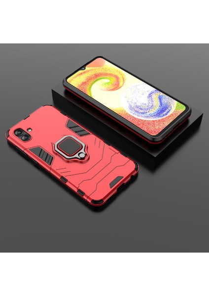 Samsung Galaxy A04 4g Kickstand Darbeye Kapak 360 &deg; Dönen (Yurt Dışından) modelleri