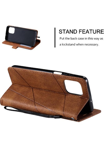 Manyi Mall Motorola Moto Kenar S/G100 Cüzdan Flip Folio Kart Tutucu Kickstand (Yurt Dışından)