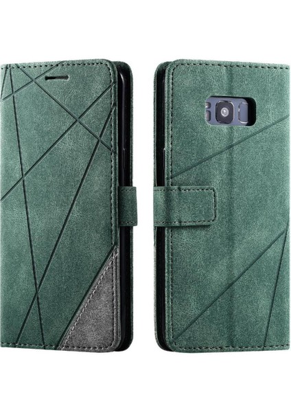 Samsung Galaxy S8 Artı Darbeye Pu Deri Kart Tutucu Cüzdan (Yurt Dışından)