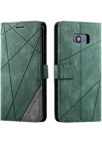 Samsung Galaxy S8 Artı Darbeye Pu Deri Kart Tutucu Cüzdan (Yurt Dışından)