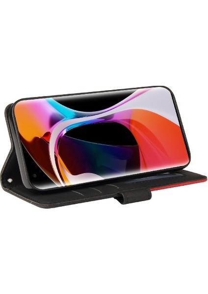 Xiaomi 10/10 Pro Kickstand Koruyucu Pu Deri Flip Folio Kılıf (Yurt Dışından)