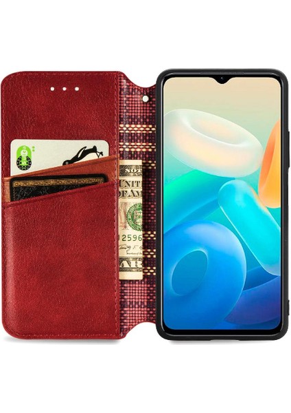 Vıvo Y77 5g Için Kılıf Moda Tasarım Kapak Çevirin Cüzdan Fonksiyonu Deri (Yurt Dışından) modelleri