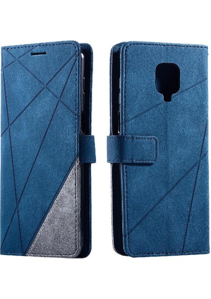 Xiaomi Redmi Için Not 9 Pro Max Pu Deri Manyetik Cüzdan Flip Folio (Yurt Dışından)