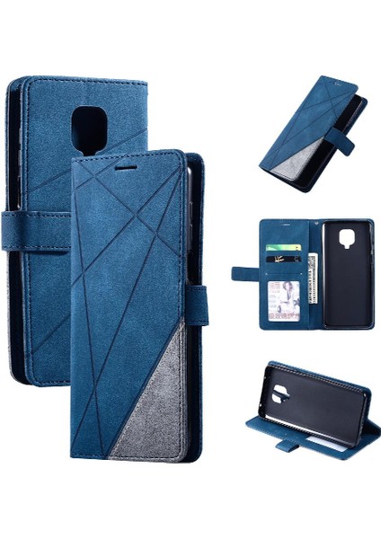 Xiaomi Redmi Için Not 9 Pro Max Pu Deri Manyetik Cüzdan Flip Folio (Yurt Dışından)