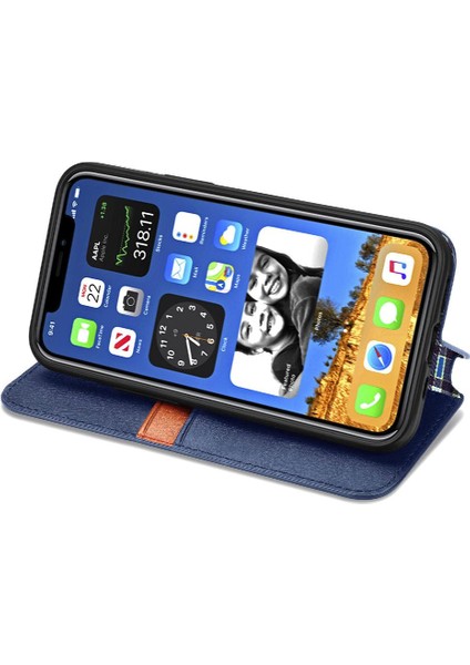 Apple IPhone 12 Için Kılıf Zarif Iş Deri Çanta Moda Tasarımı (Yurt Dışından)