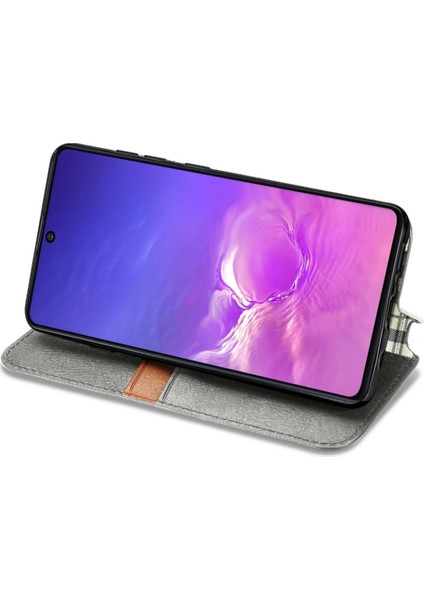 Samsung Galaxy S10 Lite Cüzdan Fonksiyonu Için Kılıf Deri Kılıf Zarif (Yurt Dışından)