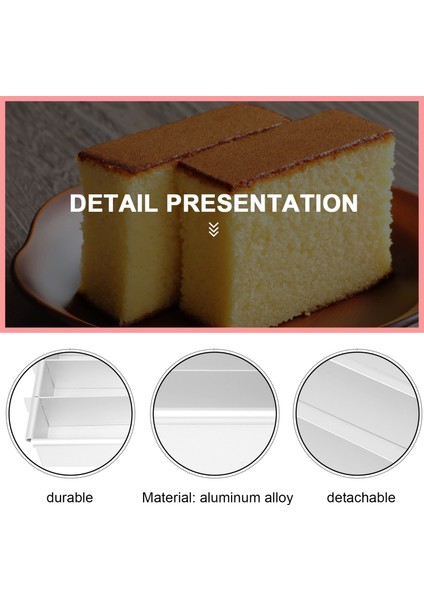 Battenberg Battenberg Kek Tavası, Ticari Ağırlık Eloksallı Alüminyum, Gümüş (Yurt Dışından) fırsatları