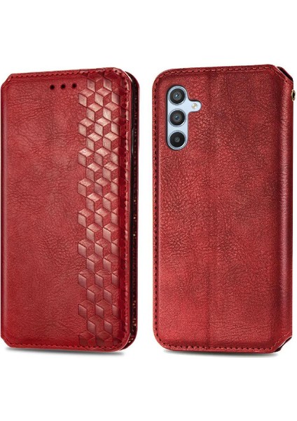 Samsung Galaxy A54 5g Için Kılıf Kapak Çevirin Moda Tasarımı Zarif Deri (Yurt Dışından)
