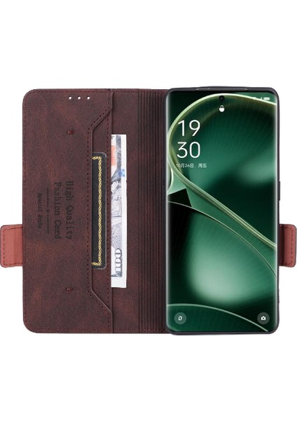 Oppo Bulmak Için Kılıf X6 Pro Deri Folio Flip Case Koruyucu Kapak Kartı (Yurt Dışından)