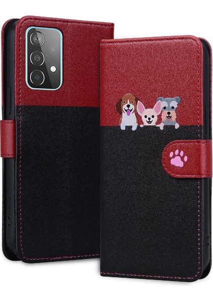 Samsung Galaxy Case 4g Darbeye Kapak Kapak Cüzdan Basit Kılıf (Yurt Dışından)