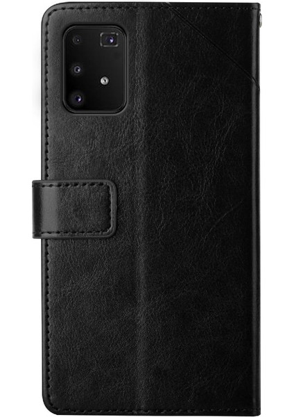 Samsung Galaxy S10 Lite Telefon Kılıfı Için Kılıf Deri Cüzdan Darbeye Tpu (Yurt Dışından)