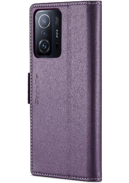 Xiaomi 11T/11T Pro Kickstand Cüzdan Durumda Kart Yuvası Durumda (Yurt Dışından) modelleri