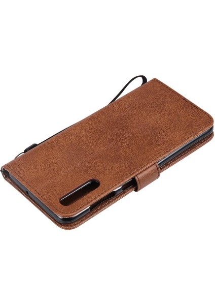Samsung Galaxy Için Flip Case A50/A50S/A30S Klasik Katı Renk Kartı ile (Yurt Dışından) indirimleri