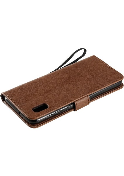 Kart ile Samsung Galaxy A10E Iş Cüzdan Telefon Kılıfı Için Flip Case (Yurt Dışından)