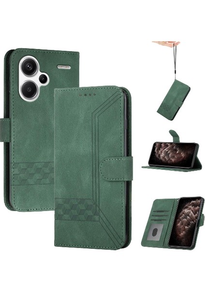 Kullanışlı Standı Cüzdan ile Xiaomi Redmi Not 13 Pro Artı Kılıf ile Uyumlu (Yurt Dışından)