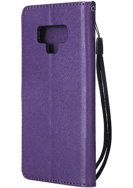 Samsung Galaxy Not 9 Için Flip Case Yüksek Kaliteli Deri Iş Cüzdan (Yurt Dışından)
