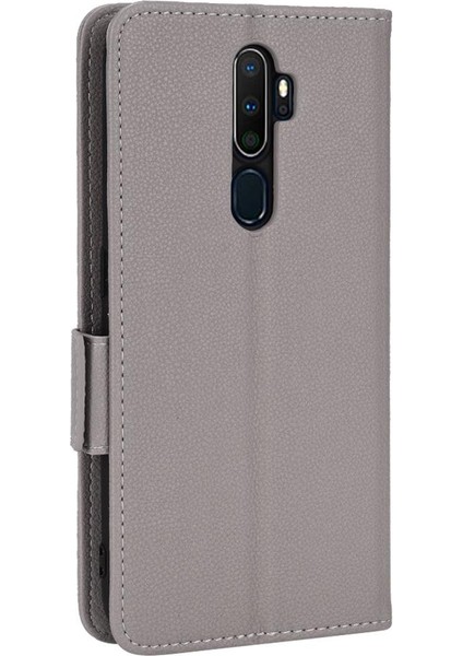 Oppo A5 Için Kılıf 2020/A9 2020 Pu Deri Cüzdan Kart Yuvaları Tutucu Yan (Yurt Dışından) modelleri