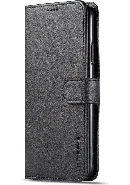 Iphone 11 Için Kılıf Pro Max Tutucu ile Buzağı Doku Yatay Flip Case (Yurt Dışından)