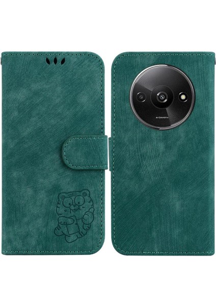 Xiaomi Redmi A3 Için Kılıf Tutucu Kapak Çevirin Folio Kart Cep Cüzdan Kılıf (Yurt Dışından)