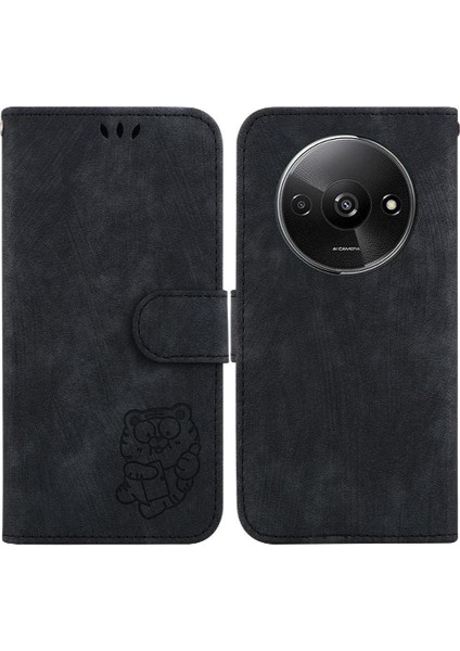 Xiaomi Redmi A3 Için Kılıf Tutucu Kapak Çevirin Folio Kart Cep Cüzdan Kılıf (Yurt Dışından)