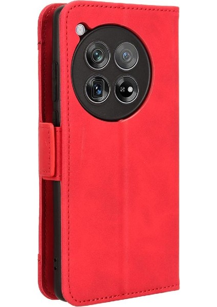 Oneplus 12 5g Deri Cüzdan Kapak Için Kılıf Ayarlanabilir Ayrılabilir Kart (Yurt Dışından)