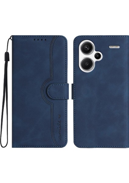 Xiaomi Redmi Not 13 Pro Artı Kılıf Dahili Mıknatıs Kapak ile Uyumlu (Yurt Dışından)