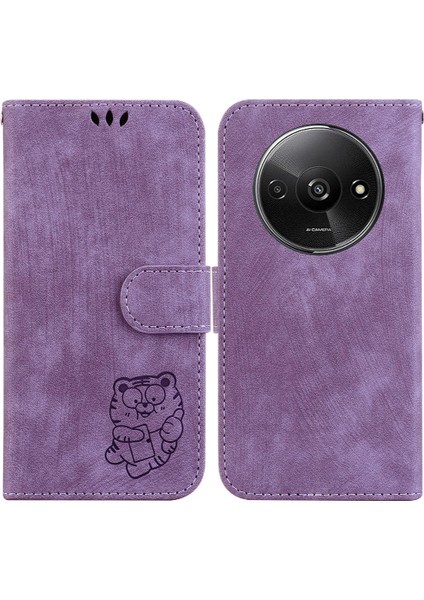 Xiaomi Redmi A3 Için Kılıf Tutucu Kapak Çevirin Folio Kart Cep Cüzdan Kılıf (Yurt Dışından)