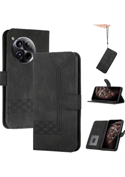 Kullanışlı Stand Özelliği ile Oneplus 12 Kılıf ile Uyumlu Pu Deri Kart (Yurt Dışından)