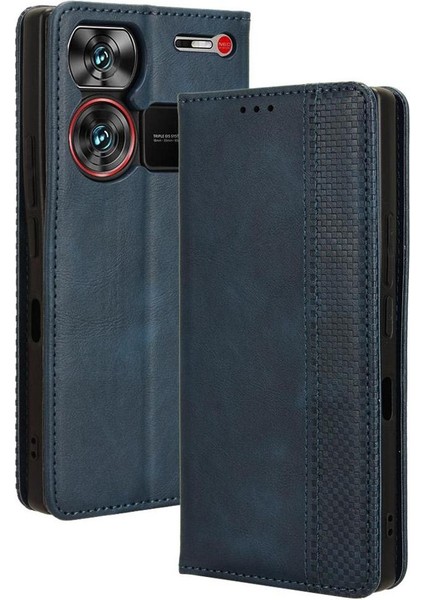 Zte Nubia Z60 Ultra Pu Deri Manyetik Kapatma Cüzdan (Yurt Dışından)