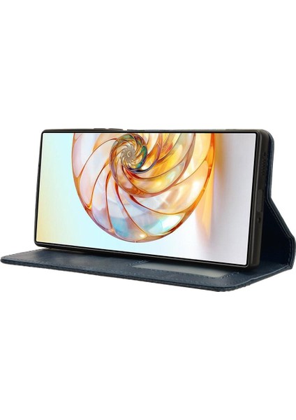 Zte Nubia Z60 Ultra Pu Deri Manyetik Kapatma Cüzdan (Yurt Dışından)