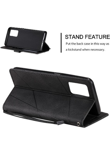 Oppo A74 4G/A95 4g Pu Deri Darbeye Kart Tutucu Kickstand Için Kılıf (Yurt Dışından) indirimleri