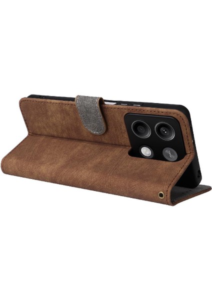 Xiaomi Poco X6 Manyetik Kapatma Kart Yuvaları Kapak Rfıd Engelleme Pu (Yurt Dışından)