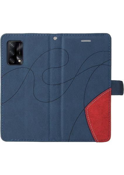 Kart Yuvası Standı ile Oppo A74 4g Için Kılıf Pu Deri Flip Folio Kılıf (Yurt Dışından) indirimleri