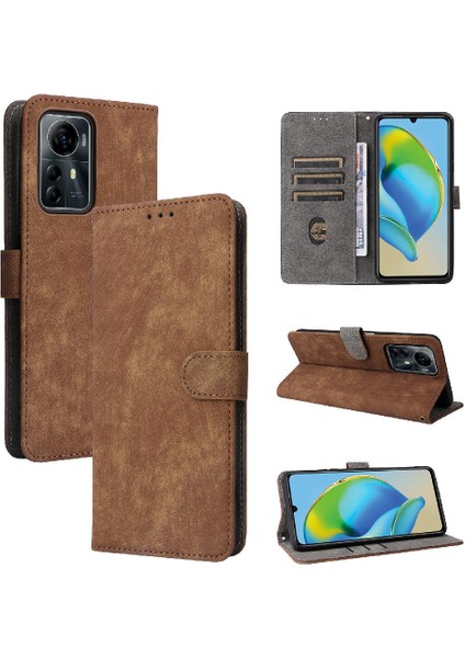 Zte Blade V41 Akıllı Flip Folio Cüzdan Kart Yuvaları Kapak Manyetik (Yurt Dışından)
