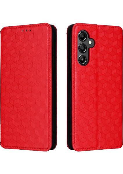 Samsung Galaxy A15 Için Kılıf 4g/5g Cüzdan Kart Yuvaları Tutucu Pu Deri (Yurt Dışından)