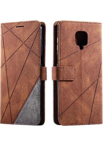 Xiaomi Redmi Not 9s/not 9 Pro Cüzdan Flip Folio Darbeye Pu (Yurt Dışından)